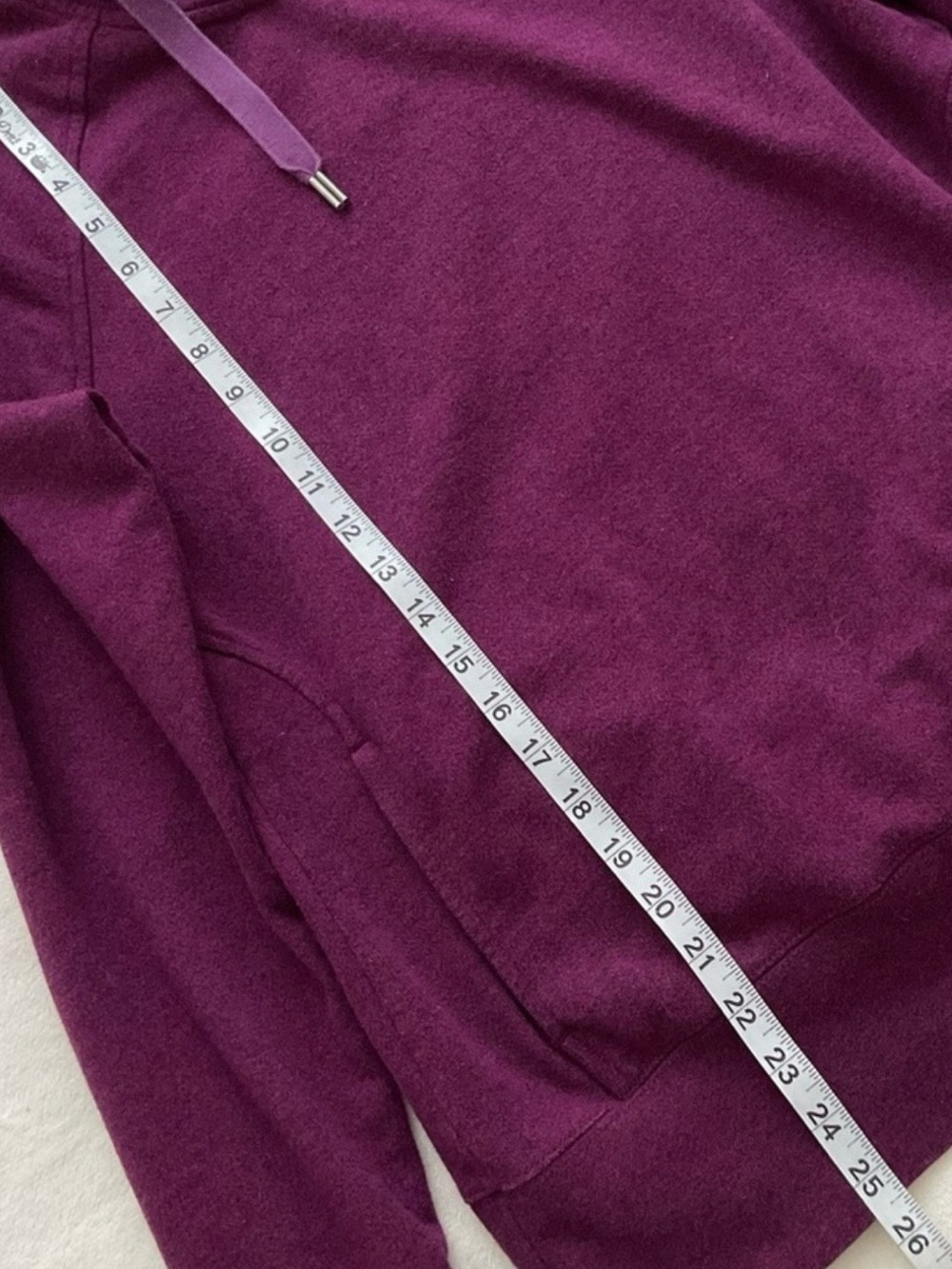 The North Face Women’s Asymmetrical Quarter Zip Hoodie Purple Medium - Picture 10 of 10
